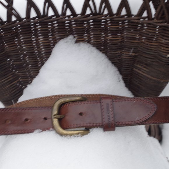 Vintage Genuine Leather Kettle Creek Men's Belt - Picture 1 of 5